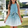 Girl Summer Dress Sleeveless Strappy Dress Solid Color & Print Sleeveless Dress Casual Dress