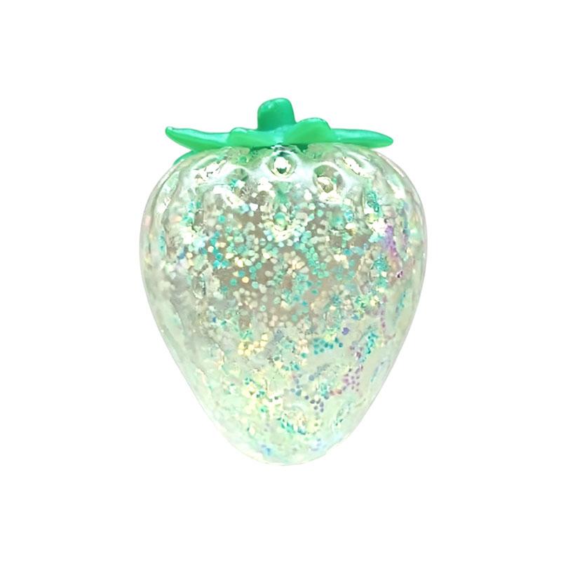 Aardbeien Squishy Speelgoed Decompressie Simulatie Aardbeien Knijpen Zacht Siliconen Gevoel Populair Stressverlichting Emotionele Ontlading