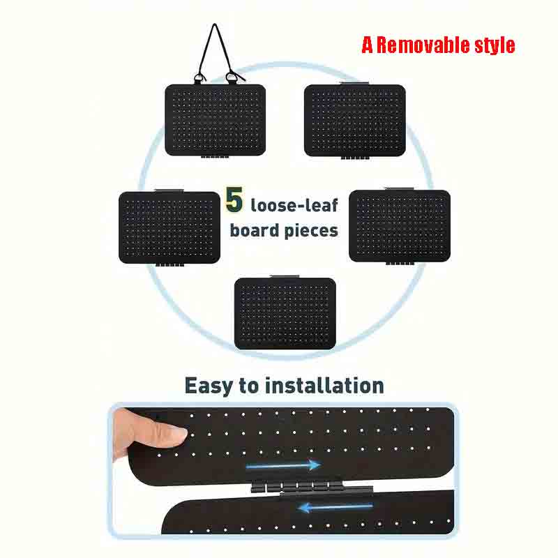 Hängende Emaille Anstecknadel Display Paneele Filz Abzeichen Button Brosche Aufbewahrungshalter Schmuck Halskette Präsentationsständer Ohrring Organizer