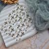 Retro Cross Nail Art Accessories Stickers Gold Silver Bronzing Multi Stely Cross Nail Stickers DIY Back Adhesive Manicure Decals