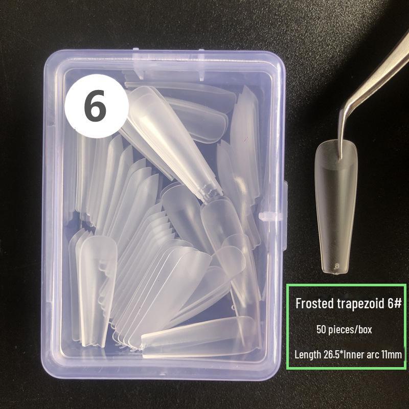 Matte ultradünne spurlos aufklebbare künstliche Nägel mit optionalen Nachfüllpackungen, doppelt verwendbar als vollständige oder halbe Aufkleber, kein Polieren erforderlich