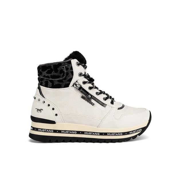 Ботильоны Mustang 1364-503 Белые