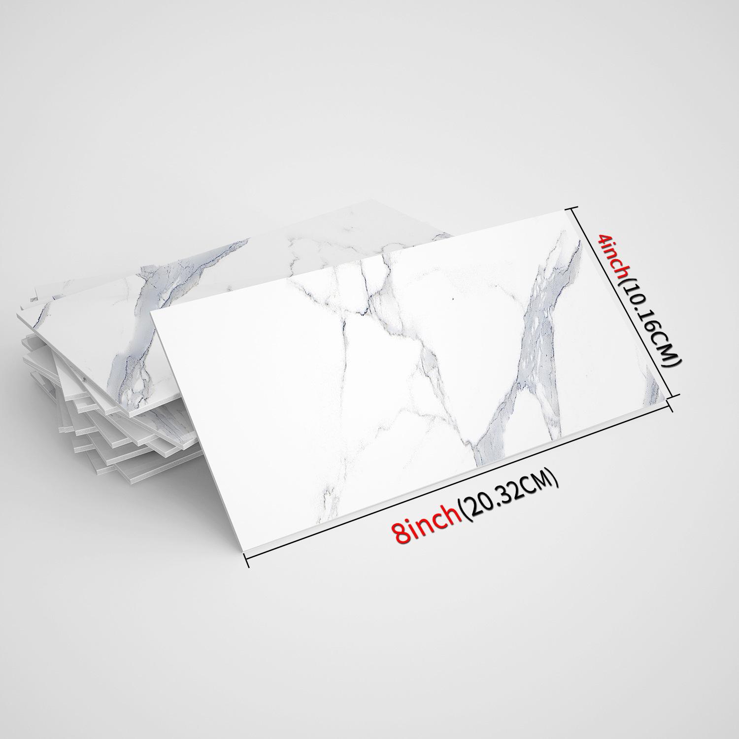 

Пена 3D Трехмерная Наклейка на Мраморную Плитку Кухня Ванная Самоклеящаяся Водонепроницаемая ПЭ Утолщенная Наклейка на Стену 16 pieces