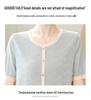 2026 Summer Ice Silk Knit T-shirts for Moms & Elderly Women – Short-Sleeved, Stylish Tops