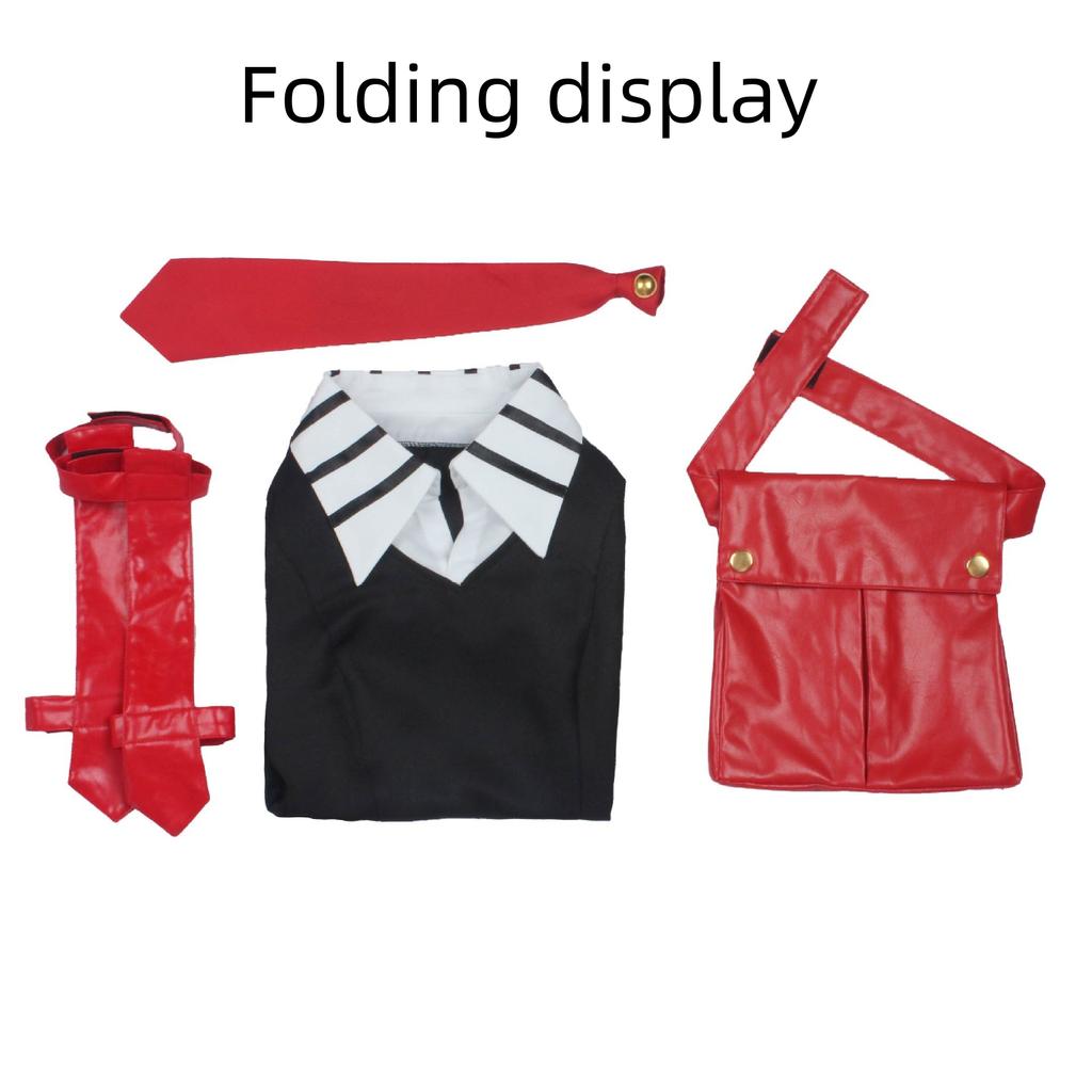 Anime Akame Ga KILL! Akame Cosplay Costume Dress Belt Tie Accessories Full Set Uniform Set Halloween Carnival Party Clothing