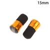 2Pcs Plug Natural Pattern Aluminum Alloy Fishing Tools Fishing Rod Pole Butt Caps Front Cover Stopper Plug End Protective Sleeve