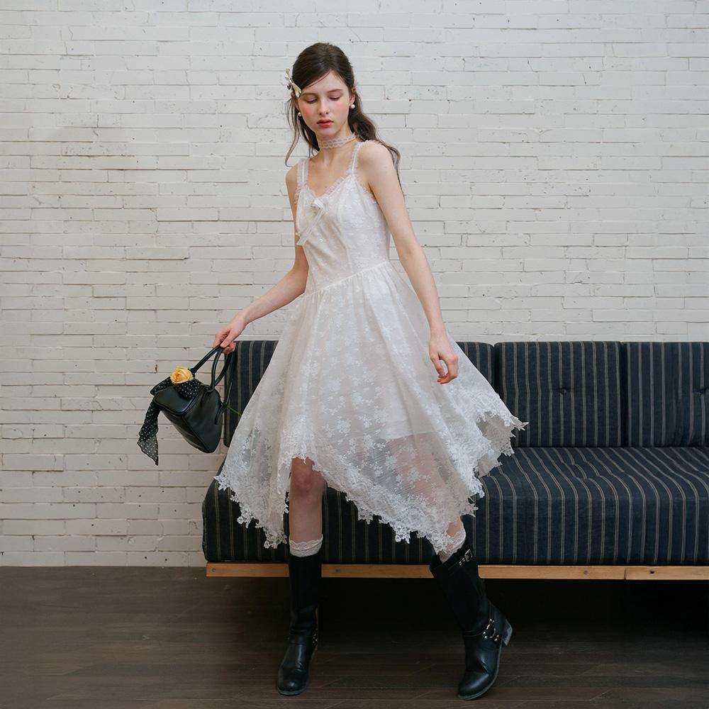 CEST MOIDEW Cest_Floral Lace Camisole Dress