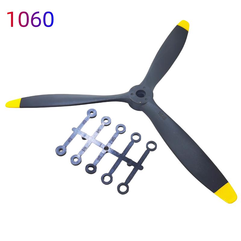 1PC 3-bladed Propeller 8060 9060 1060 1170 1380 Pro for RC Aircraft Model Accessory Spare Parts