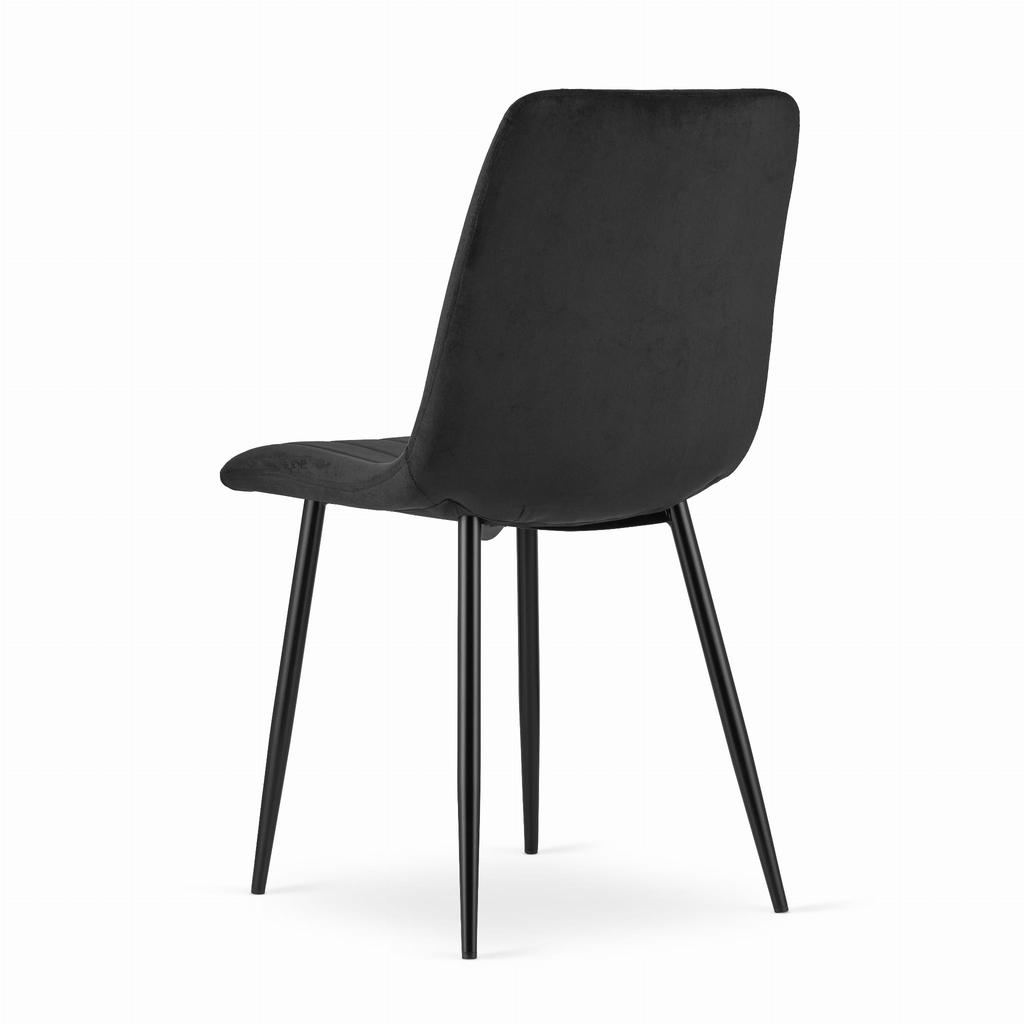 LAVA Chair - Black Velvet X 3