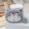 Lucifer Plush Cat Keychain Toy Doll Wallet With Pp Cotton For Carry Everyday