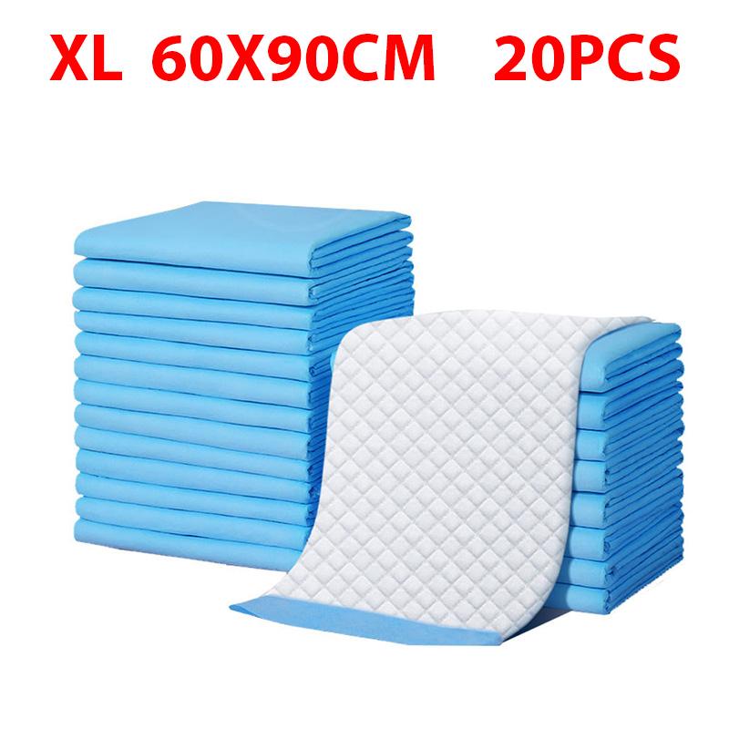 

20/40 Pcs Highly Absorbent Disposable Dog Pee Pads Pet Training Pee Diapers Puppy Potty Pads Cat Pet Supplies Clean Cushion