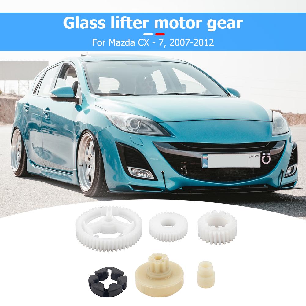 6 buc. Geam electric autovehicul motor angrenaj G22C5958X pentru Mazda 3 5 6 CX-7 Accesorii de interior