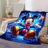 1pc Mickey Printing Blanket - Soft, All-Season Throw for Living Room, Bedroom,Personalized Gift with Adorable Cartoon Design