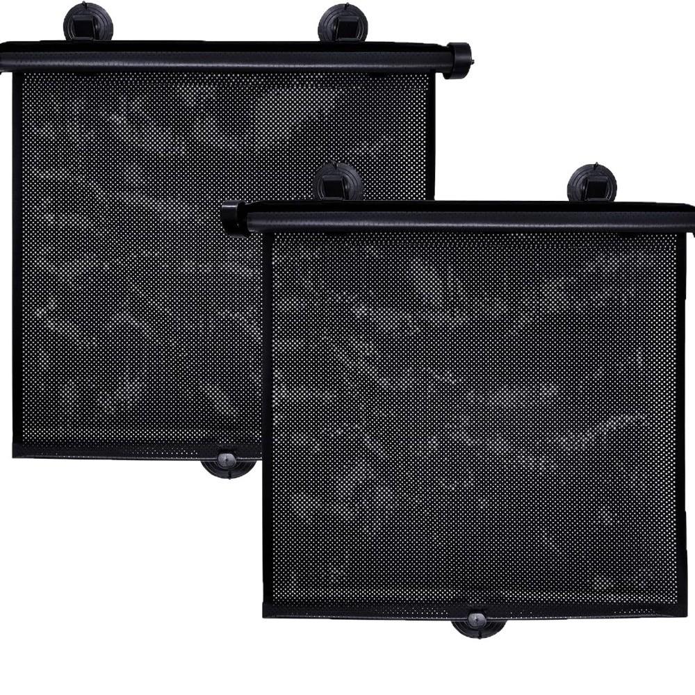 Glare Reduction UV Blocking Window Visor Sturdy Retractable Sunshade  Travel-Friendly