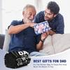 1Pc Father's Day Blanket Gifts The Best DAD In The World Birthday Gifts From Daughter/Son Valentines Day Presents For Father