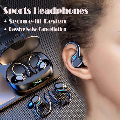 Oryginalne bezprzewodowe słuchawki bluetooth Słuchawki douszne Stereo Słuchawki sportowe Wodoodporny zestaw słuchawkowy do treningu sportu biegania