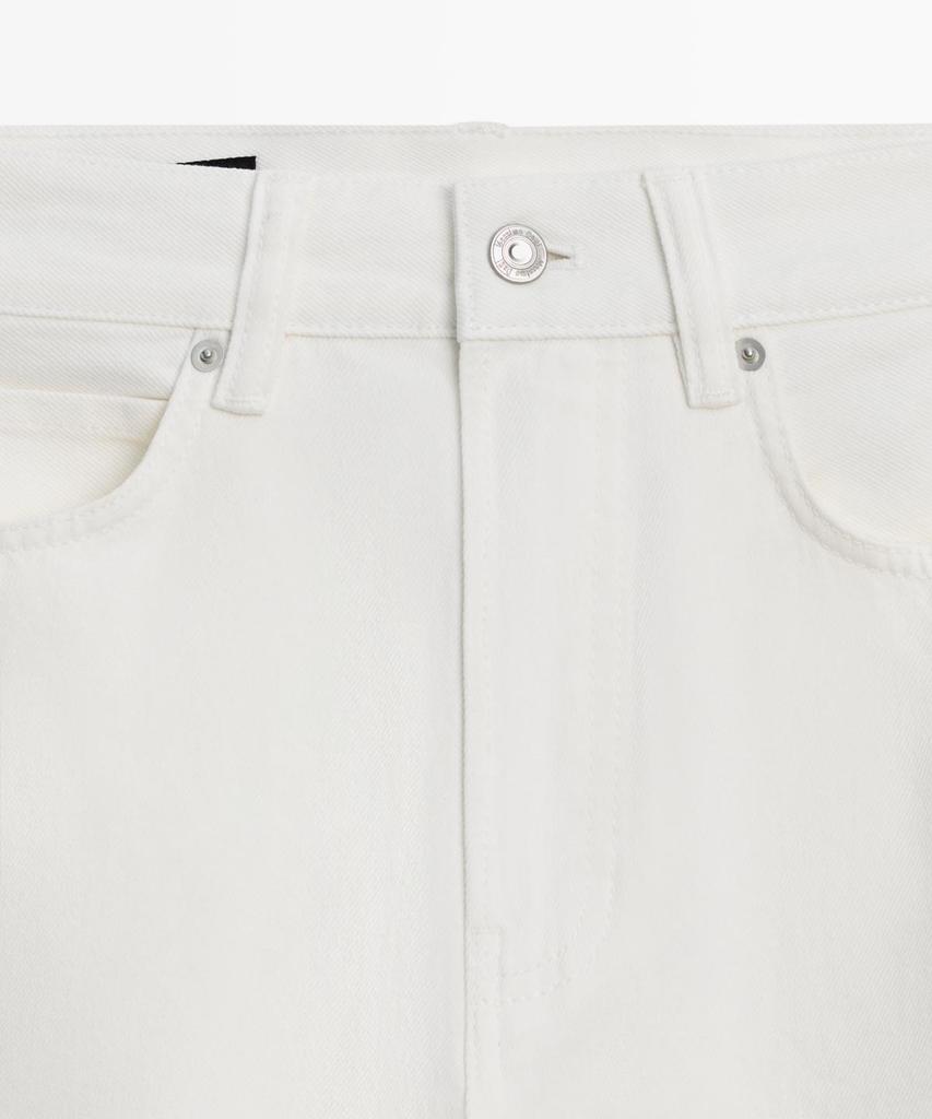Masimodutti Bell-Bottom High-Waisted Jeans