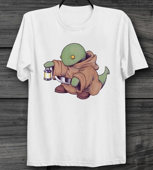 Tonberry Final Fantasy Manga Anime 100% Cotton T-shirt Mens Tees Top Poster Unisex Men s & Ladies Top XL