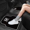 2/4pcs Leather Car Floor Mats Quality Waterproof For Honda Civic Accord Fit Jazz Pilot CRV Odyssey Passport City Shuttle HRV CRX
