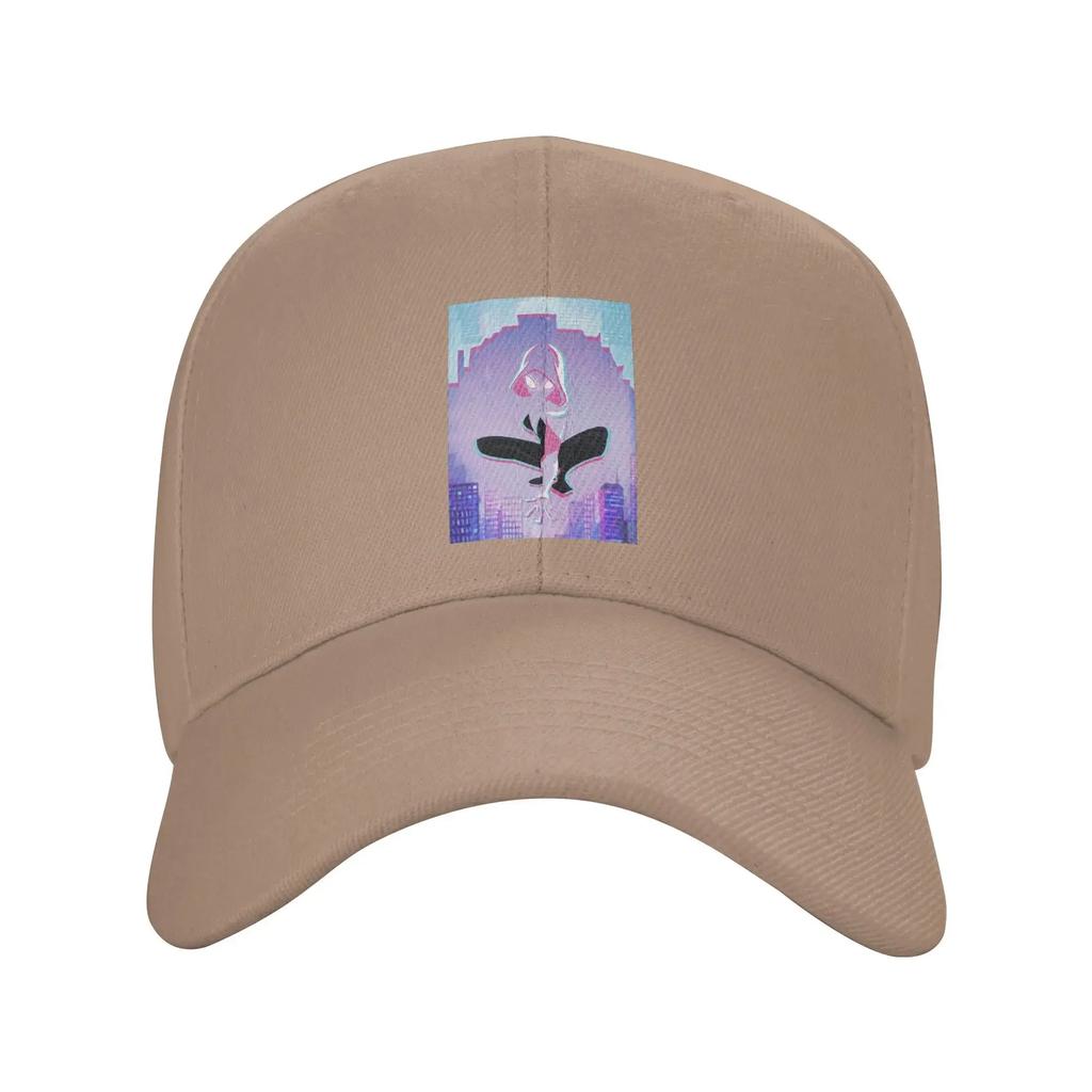SpiderGwen Baseball Caps Snapback Fashion Baseball Hats Breathable Casual Casquette Outdoor For Mens And Womens