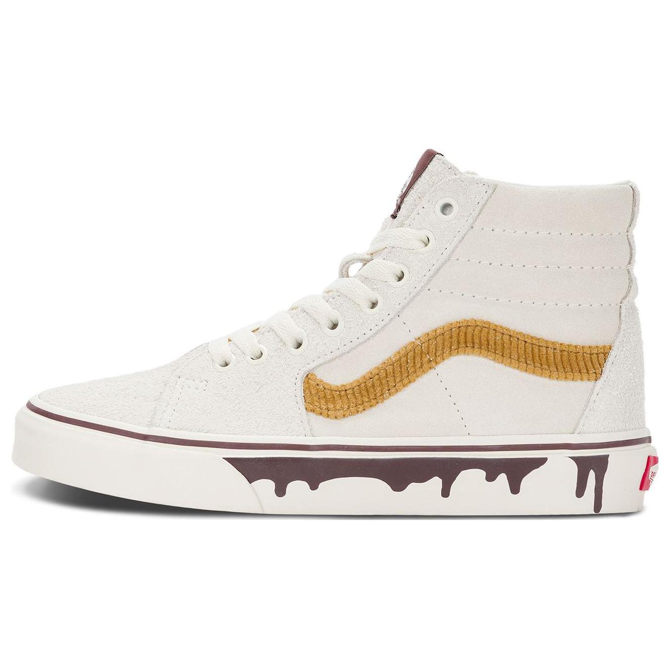 

New Vans SK8 Hi White Yellow VN0007NPD3M 39