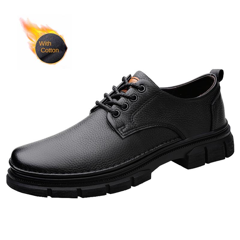 

Горячая Распродажа Мужская Обувь Из Натуральной Кожи Европейская Америка Шнуровка Офисная Деловая Обувь Универсальная Мужская Повседневная Обувь Зимняя Мягкая Обувь 46