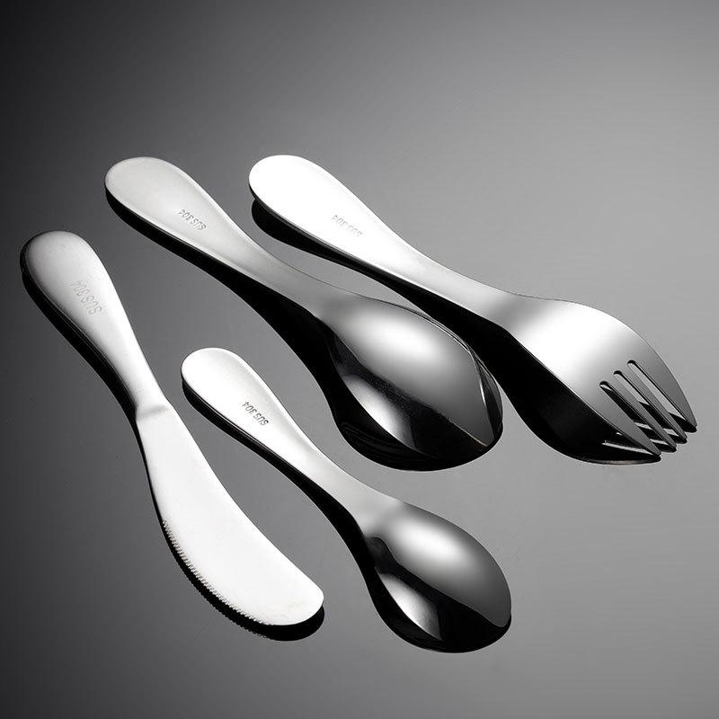 HANYANG 304 Stainless Steel Fork and Spoon Cutlery Baking Process