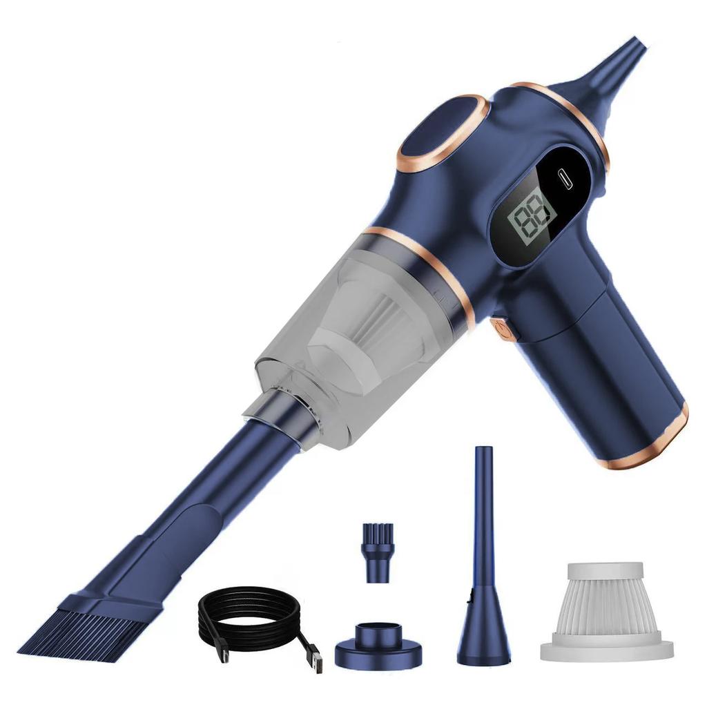 Small Household Charging High-power Car Handheld Suction Blowing Dual Use Large Suction Wireless Car Vacuum Cleaner