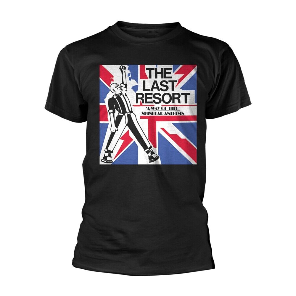 

Черная футболка унисекс The Last Resort A Way Of Life Skinhead Oi Punk