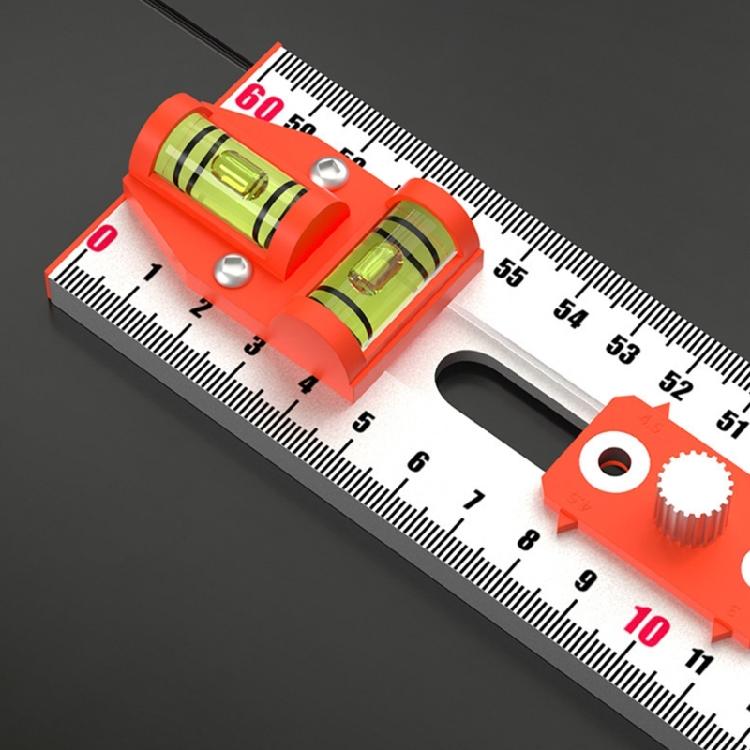 65cm Angles Ruler Punch Locate Woodworking ScribeDrawing Marking Gauges Tshaped
