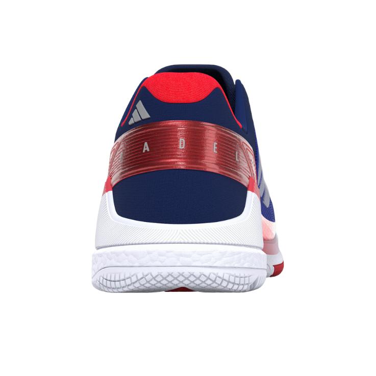 Adidas Crazyquick Boost Padel Comfortable Non-Slip Durable Low-Top Tennis Shoes Unisex Sneakers Blue Silver White JP9590