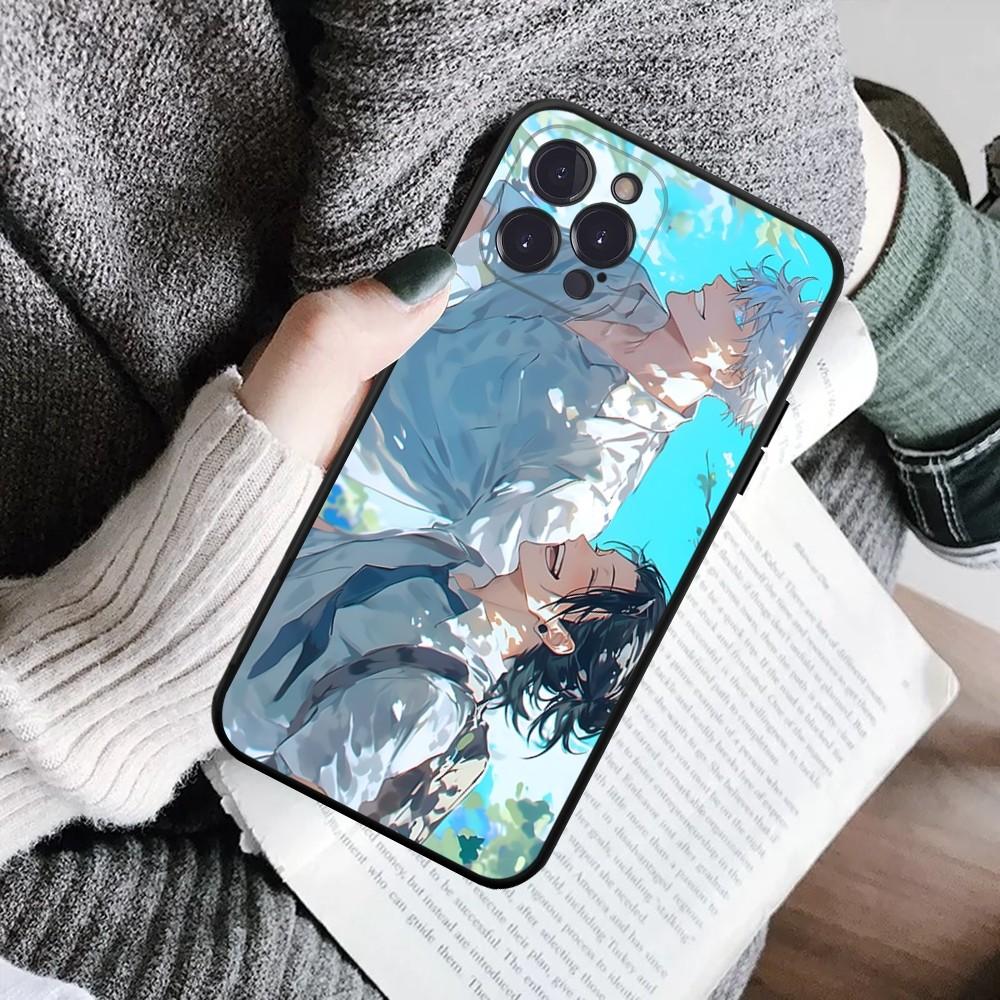 J-Jujutsu K-Kaisen Geto Gojo Anime Phone Case For IPhone 16 15 8 7 6 6S Plus X SE XR XS 14 11 12 13 Mini Pro Max Mobile Case