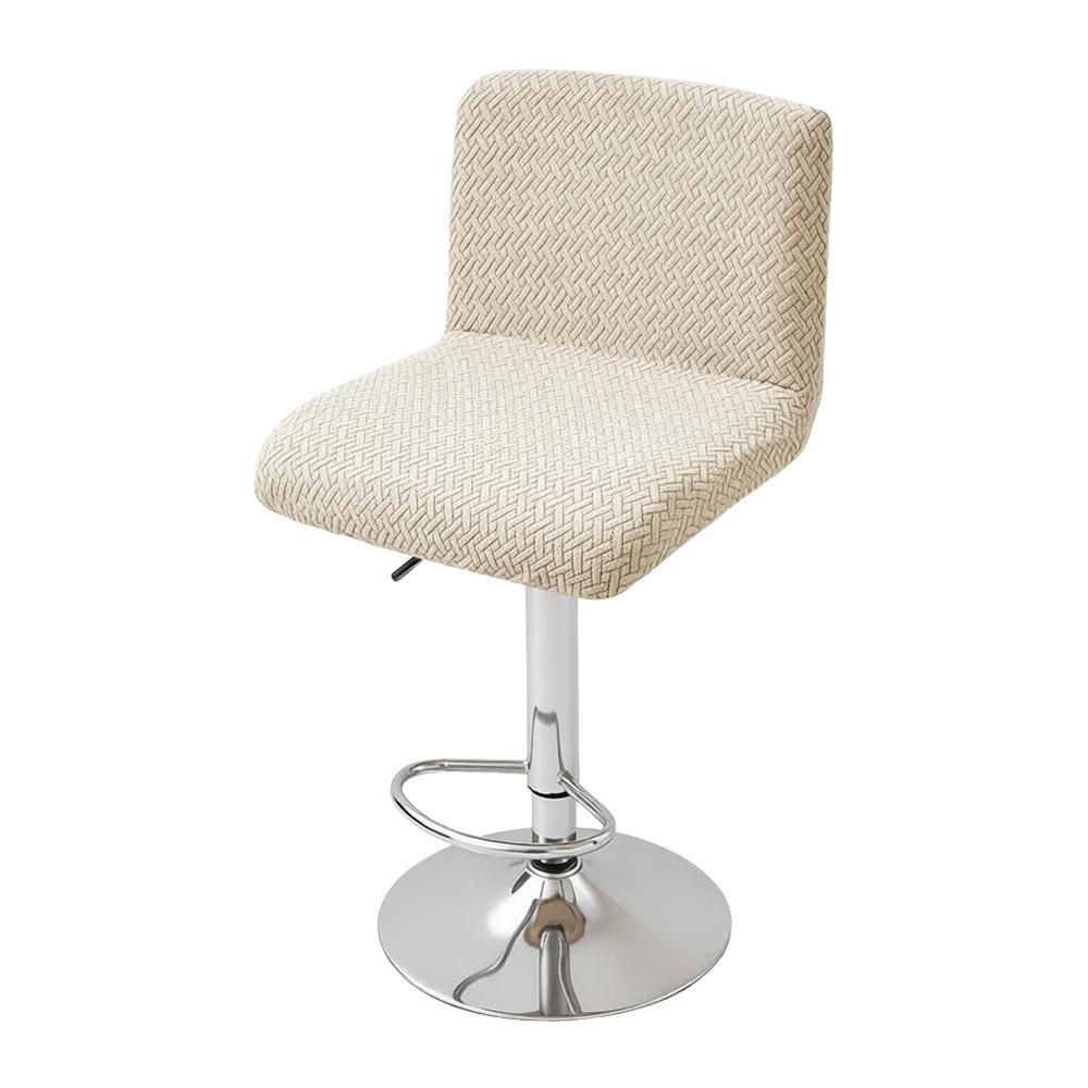 Elastic Bar Stool Seat Cover Anti-slip Lift Rotating Chair Cover  for Hotel Restaurant Bar Counte