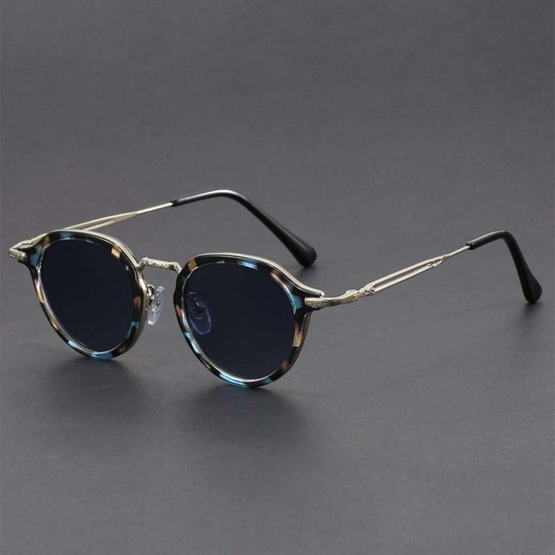 

Round Sunglasses For Men New Fashion Multi-Color Outdoor Shades Sunglasses For Driving Trendy Vintage Brand Design Sun Glasses