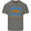 70th Birthday Turning 70 Is Great Year Old Unisexs Light Cotton TShirt