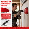 7-7/8 Inch Hole Saw Cutter 200mm Diameter HSS Hole Saw Durable Bi-Metal Hole Saw  For Wood