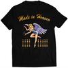 Summer Unisex Tshirt Printed With Patterns Summer Short Sleeved Street Style Casual Pure Cotton Clothing Tshirt