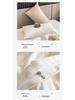 Luxurious Jacquard Cotton 4-Piece Bedding Set: High-Grade Long-Staple Cotton Quilt Cover & Bed Sheet