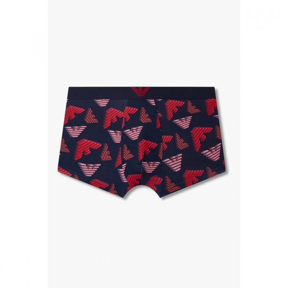Emporio Armani Men S 3d Eagle Pattern Poly briefS Set 0815312052 0815312054