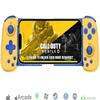 D6 Wireless Stretching Extendable Gaming Controller Joystick Pad Compatible For IPhone Android Phones Switch Gamepad(Yellow)