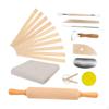 20 Pieces Clay Sculpting Tools,Pottery Carving Tool,DIY Crafts Supplies Tools Kit Pottery