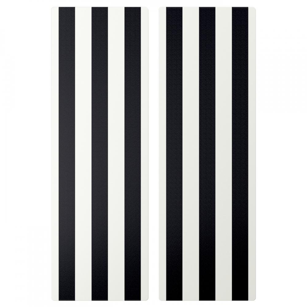 

ИКЕА СМ СТАД Смостад дверь черно-белая полоса 30х90 см