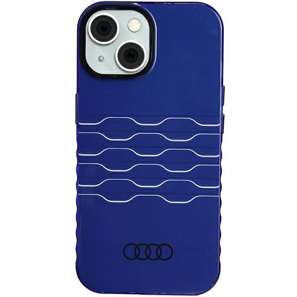 Audi Iml Magsafe Case Iphone 15 / 14 / 13 6.1 Niebieski/Navy Blue Hardcase Au-Imlmip15-A6/D3-Be