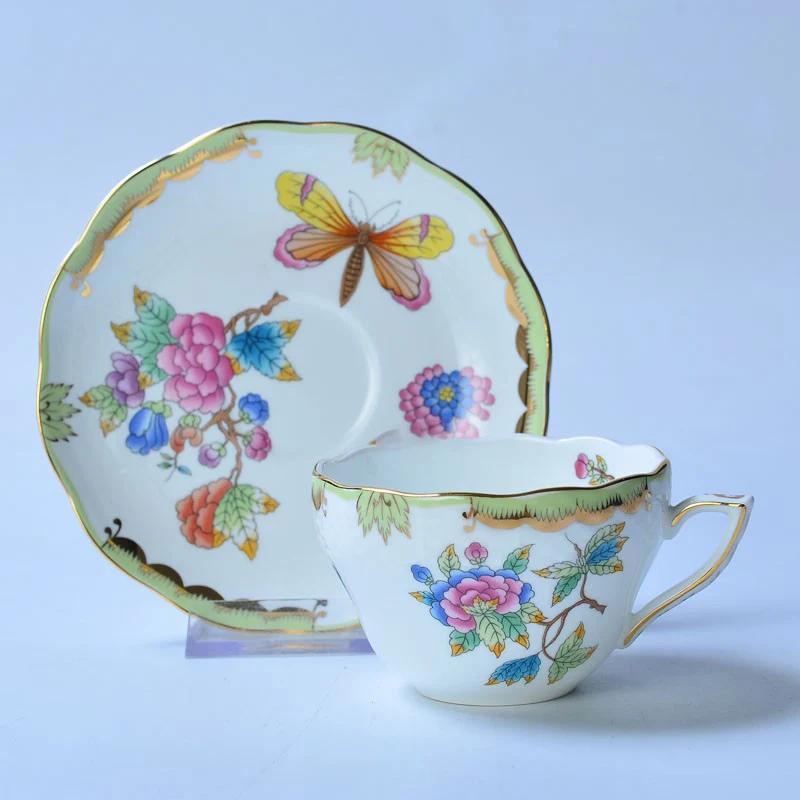Classical Cup and Saucer Flower Basket