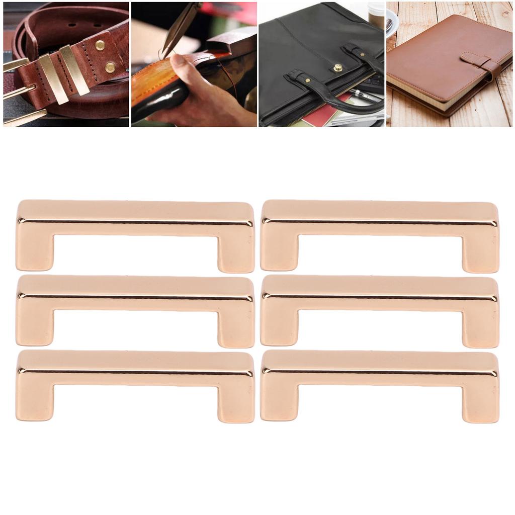 20 Pcs Metal   Connector Buckles Shackle   Arch Bridge Connector Buckles Zinc Alloy for Bags Purses with 5.5mm Screws
