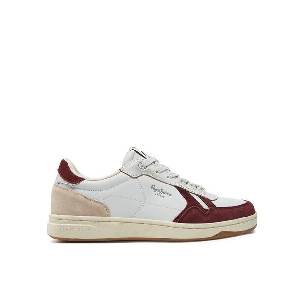 Мужские кроссовки Pepe Jeans Кеды kore heritage m pms00026 белые