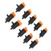 10 Pcs Irrigation Drippers 0 to 200L Adjustable Drip Emitters Micro Spray Water Flow Irrigation Sprinkler Drip Watering