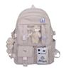 Wind Large Capacity High School Student Schoolbag Female Harajuku Cartoon Backpack Junior High School Student Backpack