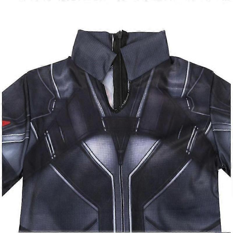 Black Widow Cosplay Coustume For Kids Jumpsuit Movie Character