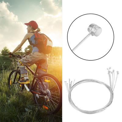 10PCS Durable 2M Bike Brake Cable Universal Halting Accessories Bicycle Braking Line Road Cycle Stopper Cord Cycling Gear